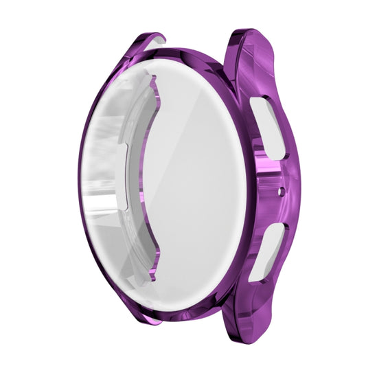 For Samsung Galaxy Watch 6 40mm Fully Enclosed TPU Watch Protective Case(Purple) - Watch Cases by buy2fix | Online Shopping UK | buy2fix