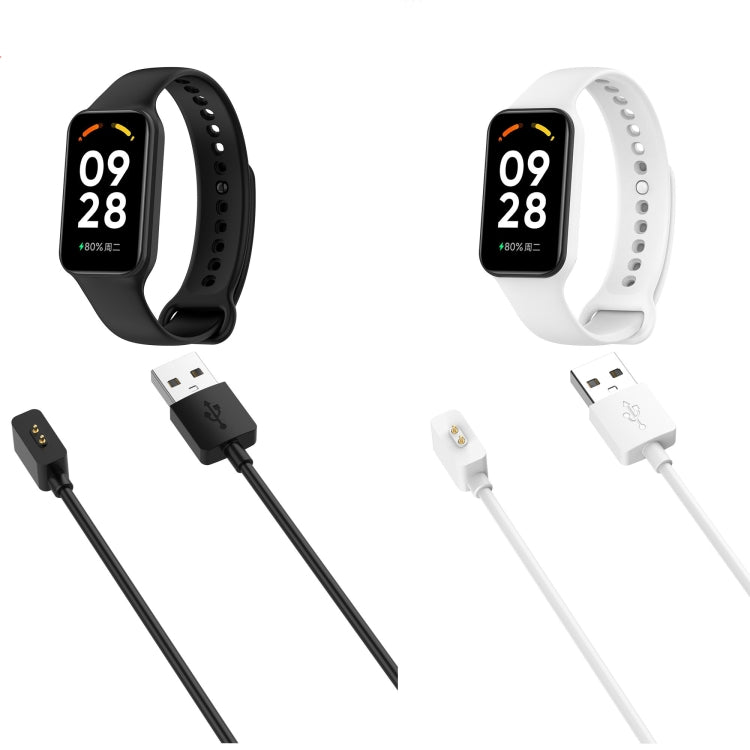 For Xiaomi Mi Bnad 8 Pro Smart Watch Charging Cable, Length:1m(White) - Charger by buy2fix | Online Shopping UK | buy2fix