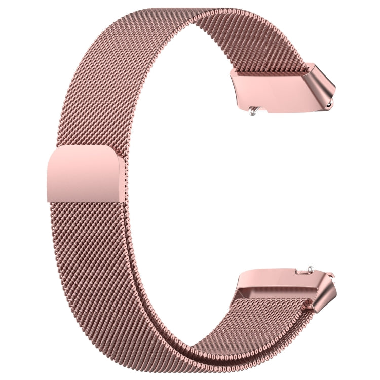 For Redmi Watch 3 Active Milan Magnetic Steel Mesh Watch Band(Pink) - Watch Bands by buy2fix | Online Shopping UK | buy2fix