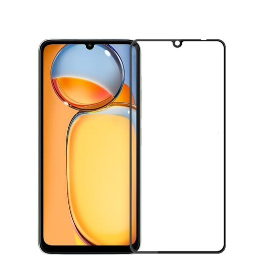 For Xiaomi Redmi 13C 4G / 5G PINWUYO 9H 3D Full Screen Explosion-proof Tempered Glass Film(Black)