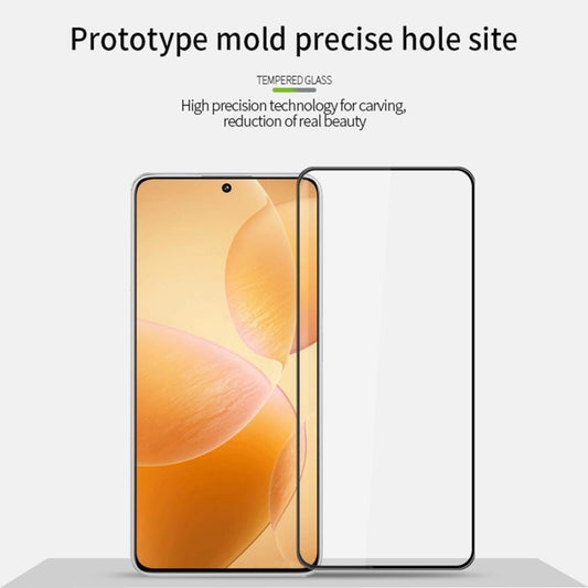For Xiaomi Poco X6 / X6 Pro PINWUYO 9H 3D Full Screen Explosion-proof Tempered Glass Film(Black) by PINWUYO