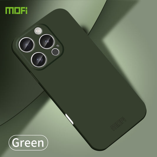 For iPhone 16 Pro MOFI Qin Series Skin Feel All-inclusive PC Phone Case(Green) by MOFI