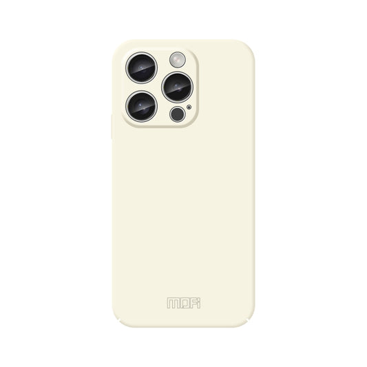 For iPhone 16 Pro MOFI Qin Series Skin Feel All-inclusive PC Phone Case(Beige) - iPhone 16 Pro Cases by MOFI | Online Shopping UK | buy2fix