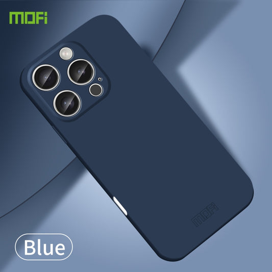 For iPhone 16 Pro Max MOFI Qin Series Skin Feel All-inclusive PC Phone Case(Blue) by MOFI