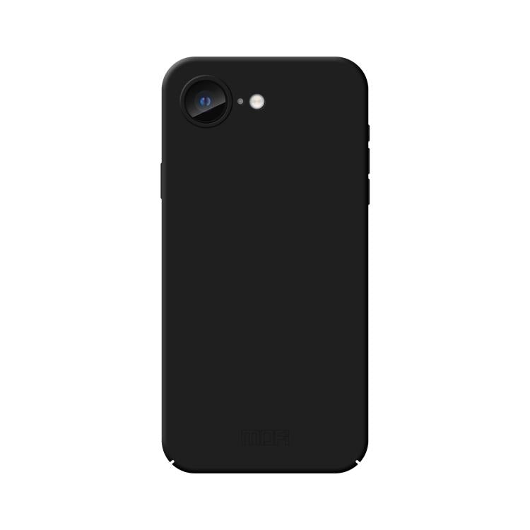 For iPhone 16e MOFI Qin Series Skin Feel All-inclusive PC Phone Case(Black) - iPhone 16e Cases by MOFI | Online Shopping UK | buy2fix