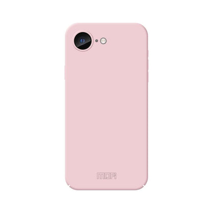 For iPhone 16e MOFI Qin Series Skin Feel All-inclusive PC Phone Case(Pink) - iPhone 16e Cases by MOFI | Online Shopping UK | buy2fix