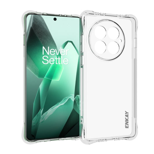 For OnePlus 13 ENKAY Hat-Prince Transparent TPU Shockproof Phone Case by ENKAY