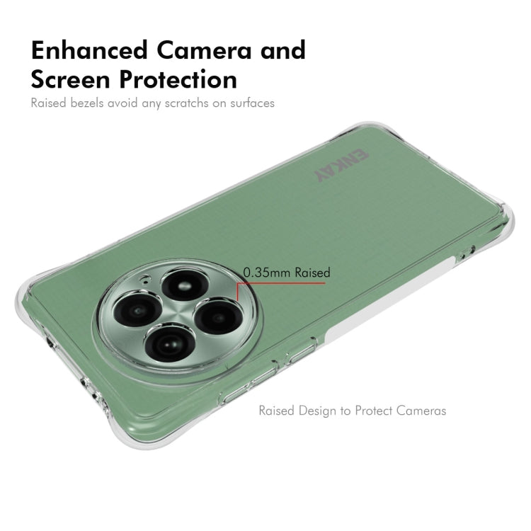 For OnePlus 13 ENKAY Hat-Prince Transparent TPU Shockproof Phone Case by ENKAY