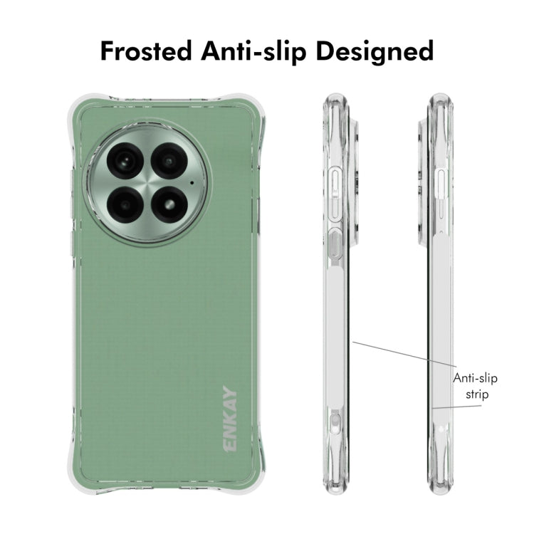 For OnePlus 13 ENKAY Hat-Prince Transparent TPU Shockproof Phone Case by ENKAY