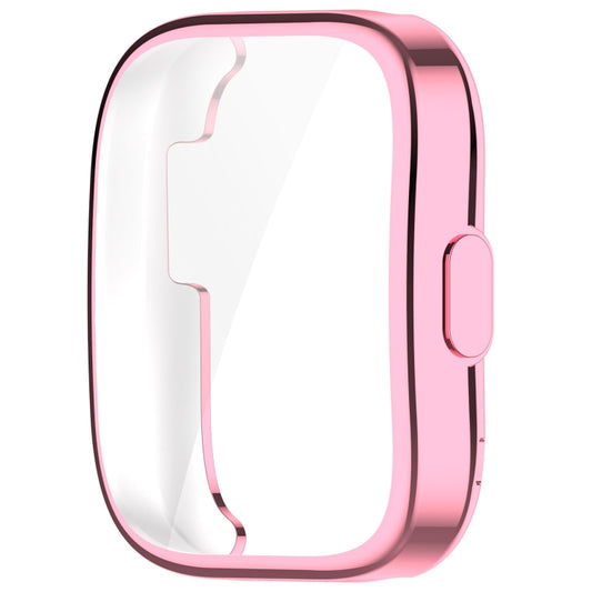 For Amazfit Bip 5 All-Inclusive TPU Protective Case(Pink) by buy2fix