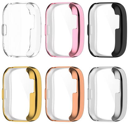 For Amazfit Bip 5 All-Inclusive TPU Protective Case(Rose Gold) - Watch Cases by buy2fix | Online Shopping UK | buy2fix