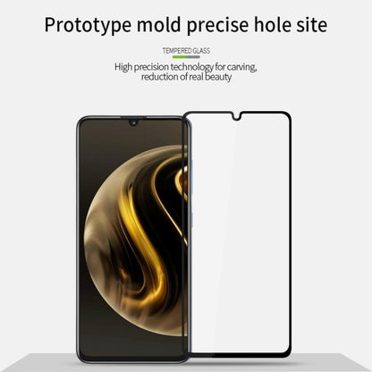 For Huawei Enjoy 70 MOFI 9H 2.5D Full Screen Tempered Glass Film(Black) - Huawei Tempered Glass by MOFI | Online Shopping UK | buy2fix