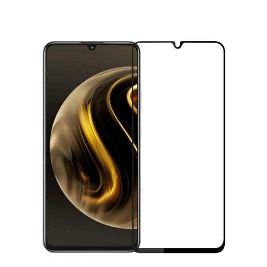 For Huawei nova Y72 MOFI 9H 2.5D Full Screen Tempered Glass Film(Black) - Huawei Tempered Glass by MOFI | Online Shopping UK | buy2fix