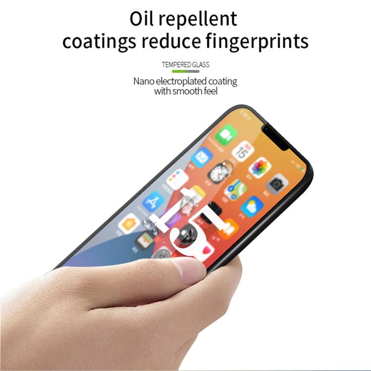 For iPhone 15 Plus MOFI 9H 3D Explosion-proof Curved Screen Tempered Glass Film(Black) by MOFI