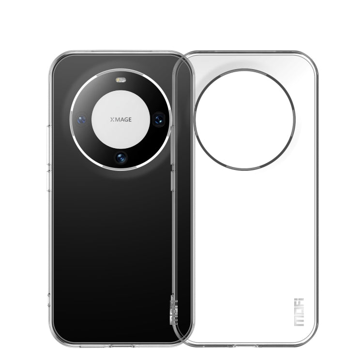 For Huawei Mate 60 Pro MOFI Ming Series Ultra-thin TPU Phone Case(Transparent) by MOFI