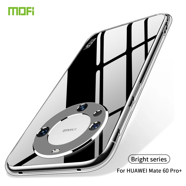 For Huawei Mate 60 Pro+ MOFI Ming Series Ultra-thin TPU Phone Case(Transparent) - Huawei Cases by MOFI | Online Shopping UK | buy2fix