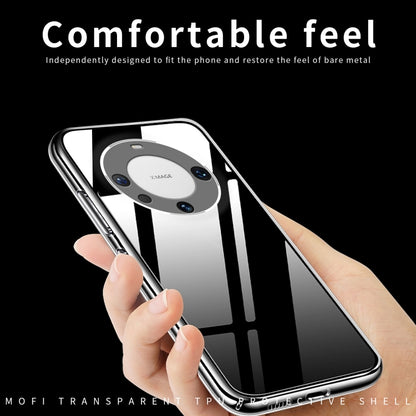 For Huawei Mate 60 Pro+ MOFI Ming Series Ultra-thin TPU Phone Case(Transparent) - Huawei Cases by MOFI | Online Shopping UK | buy2fix