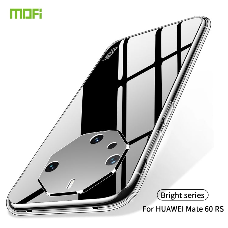 For Huawei Mate 60 RS Ultimate MOFI Ming Series Ultra-thin TPU Phone Case(Transparent) - Huawei Cases by MOFI | Online Shopping UK | buy2fix