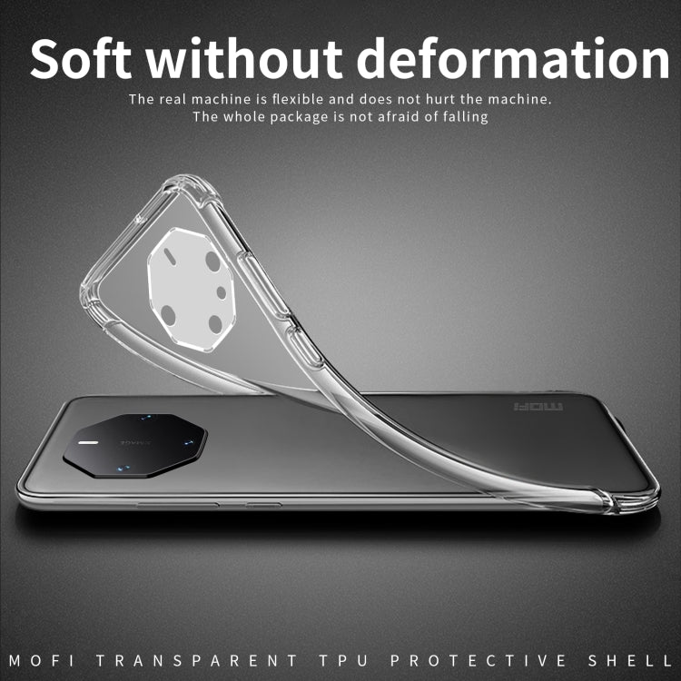 For Huawei Mate 60 RS Ultimate MOFI Ming Series Ultra-thin TPU Phone Case(Transparent) by MOFI
