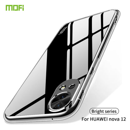 For Huawei nova 12 MOFI Ming Series Ultra-thin TPU Phone Case(Transparent) by MOFI