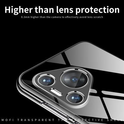 For Huawei Pura 70 MOFI Ming Series Ultra-thin TPU Phone Case(Transparent) by MOFI