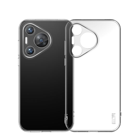 For Huawei Pura 70 Pro MOFI Ming Series Ultra-thin TPU Phone Case(Transparent) by MOFI