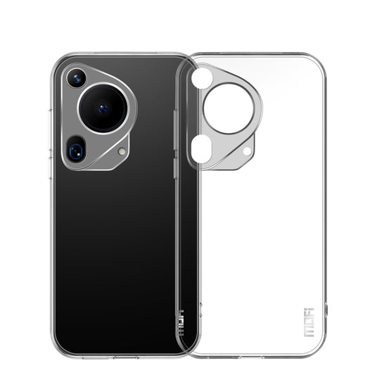 For Huawei Pura 70 Ultra MOFI Ming Series Ultra-thin TPU Phone Case(Transparent) by MOFI