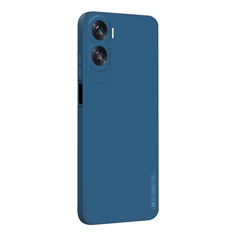 For Honor X50i / 90 Lite PINWUYO Sense Series Liquid Silicone TPU Phone Case(Blue) - Honor Cases by PINWUYO | Online Shopping UK | buy2fix