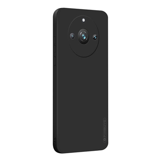 For Realme 11Pro / 11 Pro+ PINWUYO Sense Series Liquid Silicone TPU Phone Case(Black)