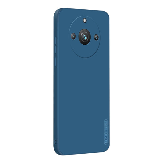 For Realme 11Pro / 11 Pro+ PINWUYO Sense Series Liquid Silicone TPU Phone Case(Blue)