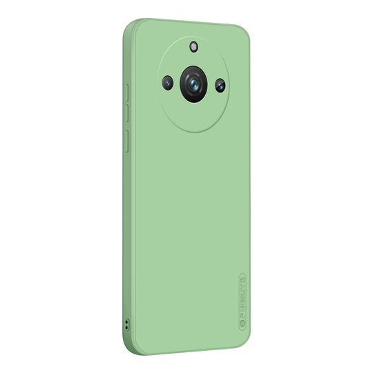 For Realme 11Pro / 11 Pro+ PINWUYO Sense Series Liquid Silicone TPU Phone Case(Green)