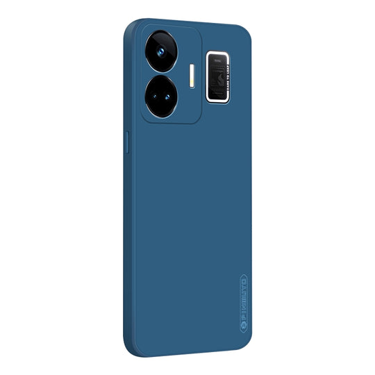 For Realme GT Neo5 PINWUYO Sense Series Liquid Silicone TPU Phone Case(Blue)