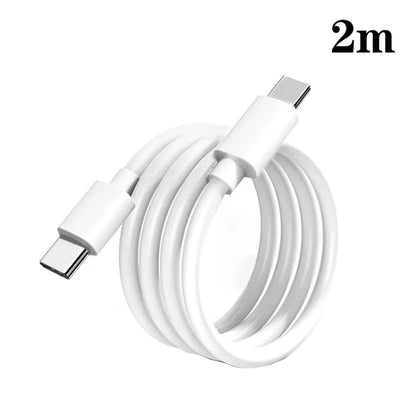 XJ-97 60W 3A USB-C / Type-C to Type-C Fast Charging Data Cable, Cable Length:2m - USB-C & Type-C Cable by buy2fix | Online Shopping UK | buy2fix