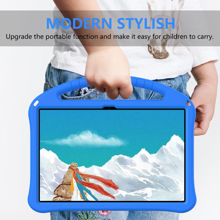 For Lenovo Xiaoxin Pad Pro 12.7 2025 EVA Shockproof Tablet Case with Holder(Blue) - Lenovo by buy2fix | Online Shopping UK | buy2fix