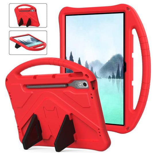 For Lenovo Xiaoxin Pad Pro 12.7 2025 EVA Shockproof Tablet Case with Holder(Red) - Lenovo by buy2fix | Online Shopping UK | buy2fix
