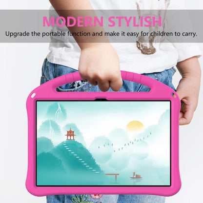 For Lenovo Xiaoxin Pad Pro 12.7 2025 EVA Shockproof Tablet Case with Holder(Rose Red) - Lenovo by buy2fix | Online Shopping UK | buy2fix