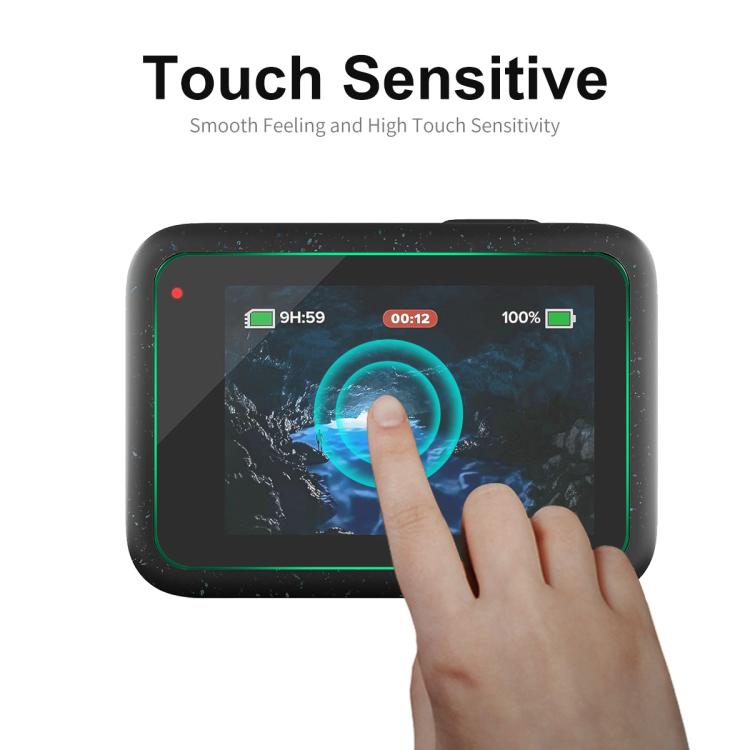 For GoPro HERO12 Black ENKAY Hat-Prince 9H 0.2mm High Alumina-silicon Front ＆ Back Camera Tempered Glass Film by ENKAY