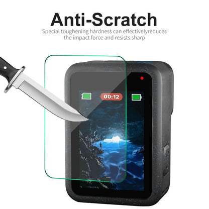 For GoPro HERO12 Black ENKAY Hat-Prince 9H 0.2mm High Alumina-silicon Front ＆ Back Camera Tempered Glass Film by ENKAY