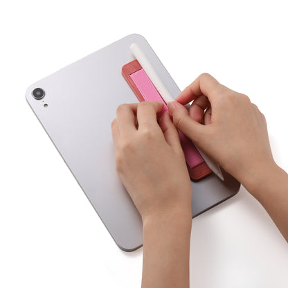 For iPad Retro Pencil-in Wristband(Brown) - Hand-Sticking Bracket by buy2fix | Online Shopping UK | buy2fix