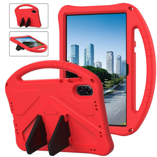 For Honor Pad X8a / X8b EVA Shockproof Tablet Case with Holder(Red)
