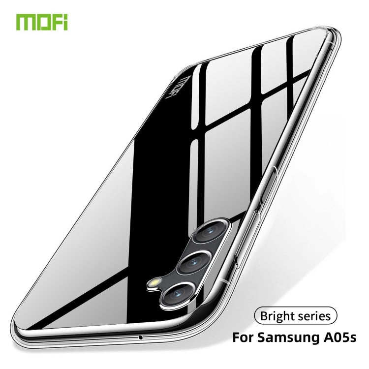 For Samsung Galaxy A05s MOFI Ming Series Ultra-thin TPU Phone Case(Transparent) - Galaxy Phone Cases by MOFI | Online Shopping UK | buy2fix