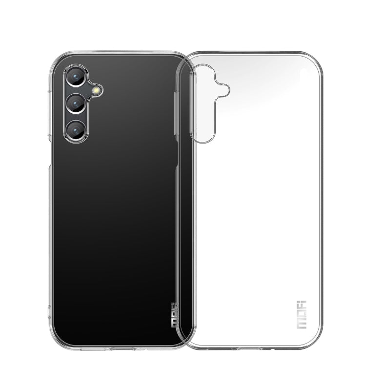For Samsung Galaxy A05s MOFI Ming Series Ultra-thin TPU Phone Case(Transparent) by MOFI
