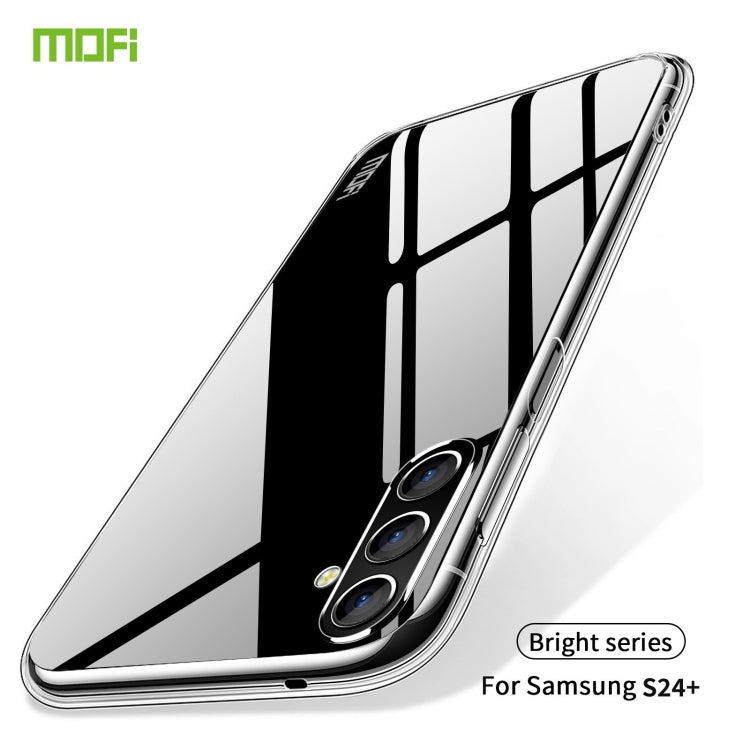 For Samsung Galaxy S24+ 5G MOFI Ming Series Ultra-thin TPU Phone Case(Transparent) - Galaxy S24+ 5G Cases by MOFI | Online Shopping UK | buy2fix