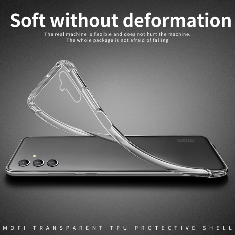 For Samsung Galaxy A35 MOFI Ming Series Ultra-thin TPU Phone Case(Transparent) by MOFI