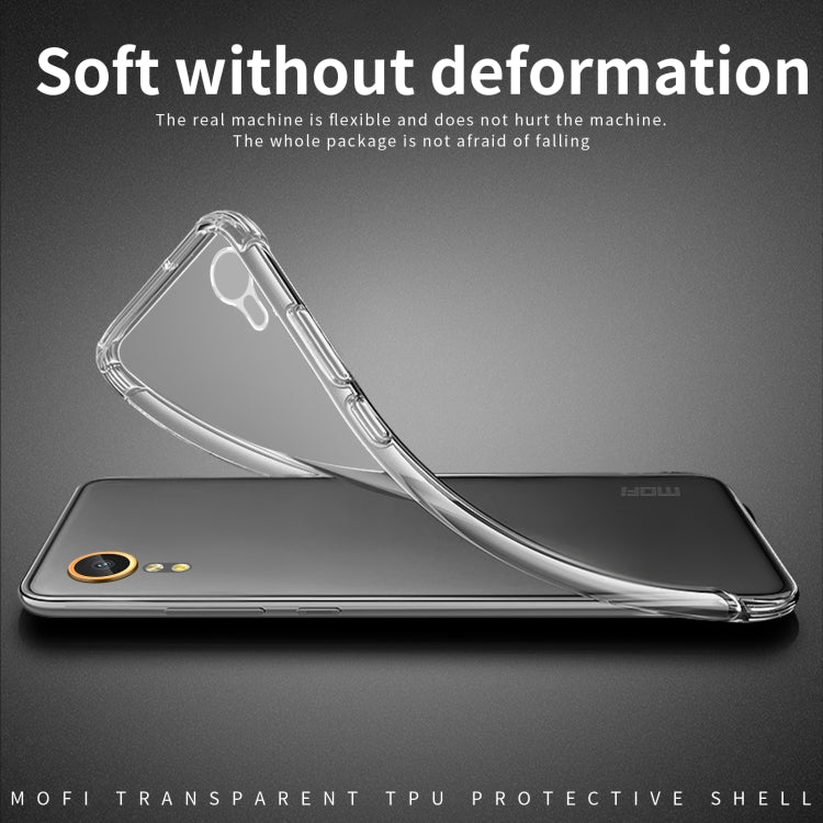 For Samsung Galaxy Xcover 7 MOFI Ming Series Ultra-thin TPU Phone Case(Transparent) by MOFI