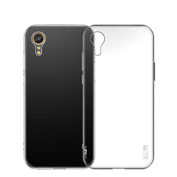For Samsung Galaxy Xcover 7 MOFI Ming Series Ultra-thin TPU Phone Case(Transparent) by MOFI
