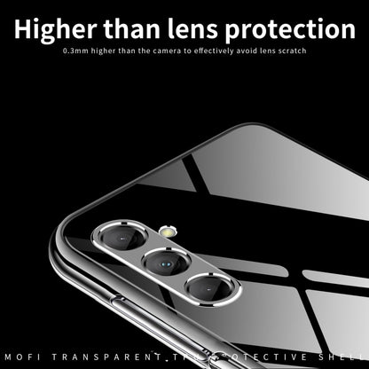 For Samsung Galaxy M55 MOFI Ming Series Ultra-thin TPU Phone Case(Transparent) - Galaxy Phone Cases by MOFI | Online Shopping UK | buy2fix