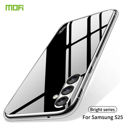 For Samsung Galaxy S25 5G MOFI Ming Series Ultra-thin TPU Phone Case(Transparent) by MOFI