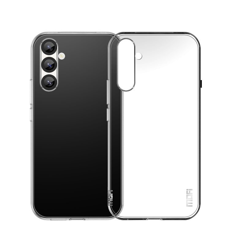 For Samsung Galaxy S25 5G MOFI Ming Series Ultra-thin TPU Phone Case(Transparent) by MOFI