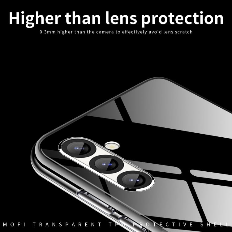 For Samsung Galaxy S25+ 5G MOFI Ming Series Ultra-thin TPU Phone Case(Transparent) by MOFI